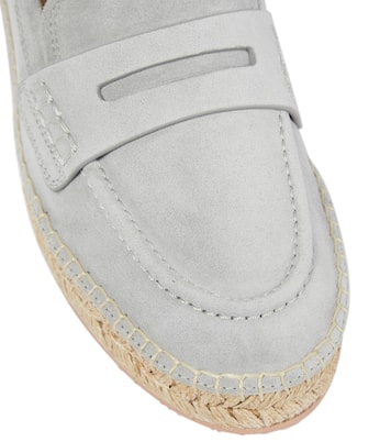 Mocasines de ante estilo alpargata | Gianvito Rossi