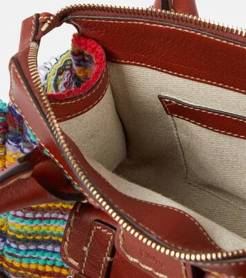 Borsa Edith Small in misto cashmere con pelle | Chloé