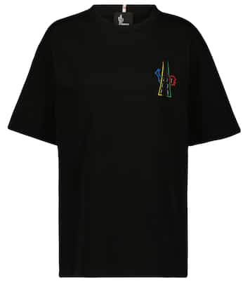 Logo cotton jersey T-shirt | Moncler Grenoble