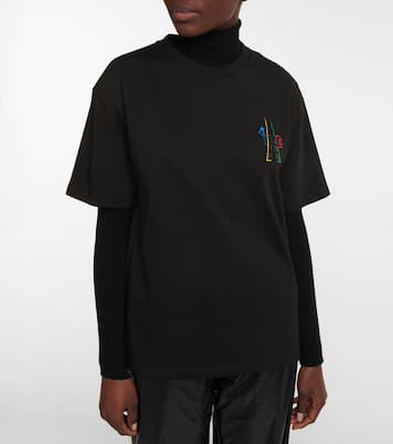 Logo cotton jersey T-shirt | Moncler Grenoble