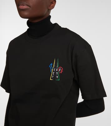 Logo cotton jersey T-shirt | Moncler Grenoble