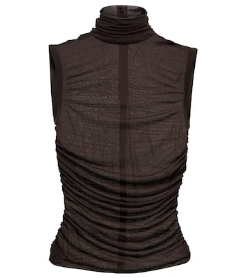 Ruched turtleneck top | Dolce&Gabbana
