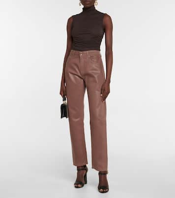 Ruched turtleneck top | Dolce&Gabbana