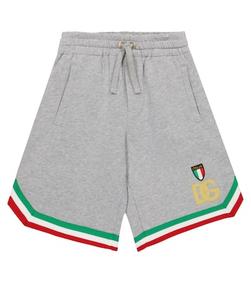 Shorts aus Baumwoll-Jersey | Dolce&Gabbana Kids