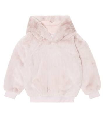 Maureen faux fur hoodie | Molo