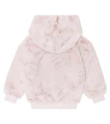Maureen faux fur hoodie | Molo
