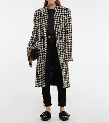 Sandali in pelle e pelliccia sintetica | Balmain