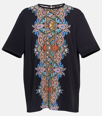 Bedrucktes Top aus Crêpe | Etro