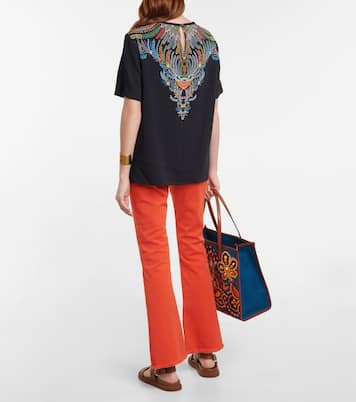 Bedrucktes Top aus Crêpe | Etro