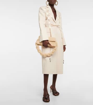 Borsa a spalla Le Bambidou in shearling | Jacquemus