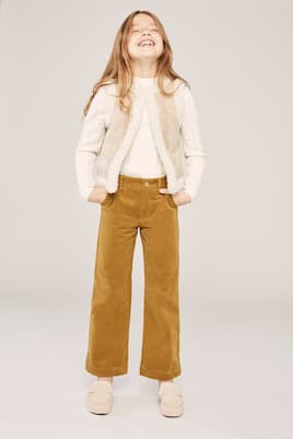 Cotton corduroy pants | Chloé Kids