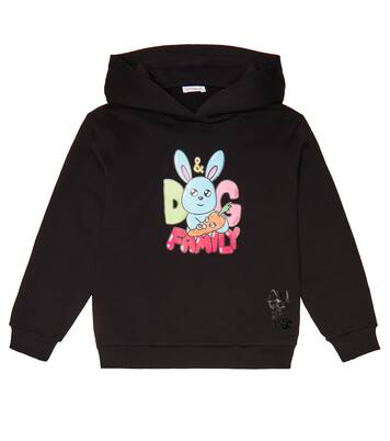 Cartoon cotton hoodie | Dolce&Gabbana Kids