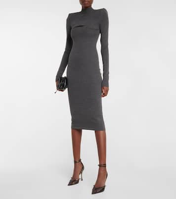 Talento mockneck wool-blend dress | Sportmax