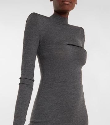 Talento mockneck wool-blend dress | Sportmax