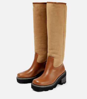 Vylos suede knee-high boots | Gabriela Hearst