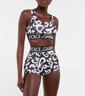Logo-printed bralette | Dolce&Gabbana