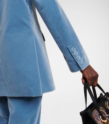 Oversize-Blazer aus Samt | Etro