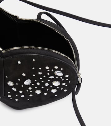 Sac Le Cœur en daim à ornements | Alaïa