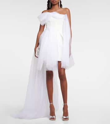Evermore strapless tulle minidress | Maticevski