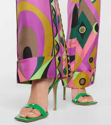 Sandalias Ribbon 105 de charol | Gianvito Rossi