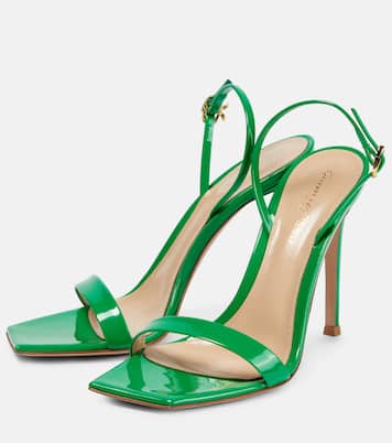 Sandalias Ribbon 105 de charol | Gianvito Rossi