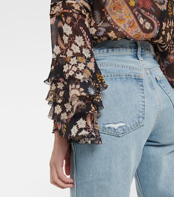 Jeans regular a vita media | Re/Done