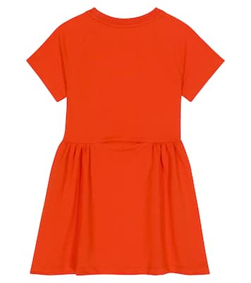 Abito in cotone con stampa | Moschino Kids