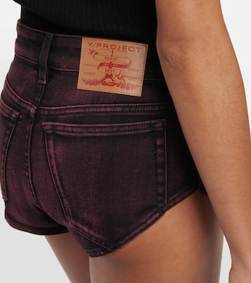 Falda pantalón Janty en denim con panel | Y/Project