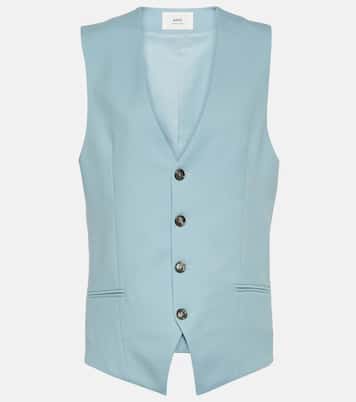Gilet de costume en laine vierge | Ami Paris