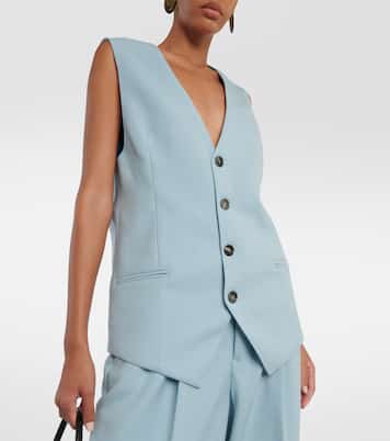 Gilet de costume en laine vierge | Ami Paris