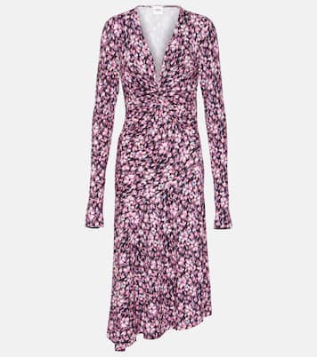 Abito midi Lania in jersey con stampa | Marant Etoile