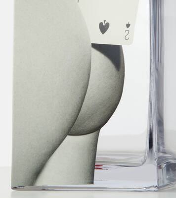 x Toiletpaper Two of Spades Large glass vase | Seletti