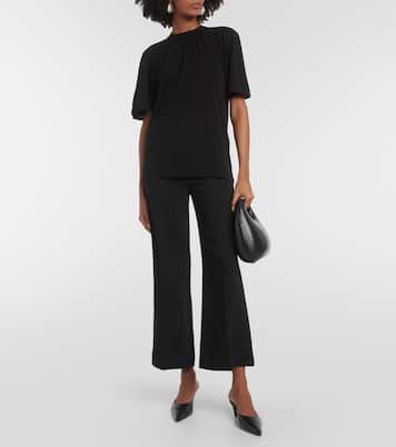 Draped jersey top | Toteme