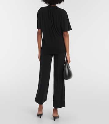 Draped jersey top | Toteme