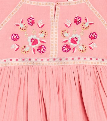 Besticktes Kleid Tulla aus Baumwolle | Louise Misha