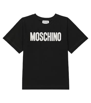 Logo cotton jersey T-shirt | Moschino Kids