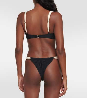Culotte de bikini en daim synthétique | Same