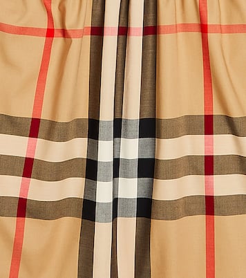 Robe Burberry Check en coton mélangé | Burberry Kids
