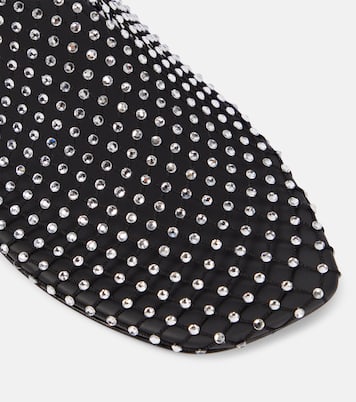 Minette embellished mesh ballet flats | Christopher Esber