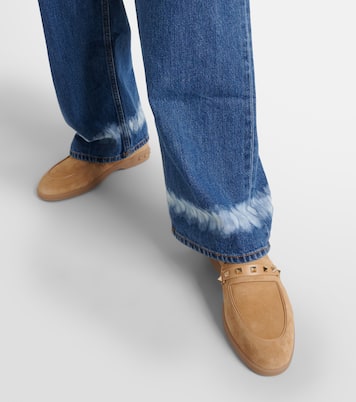 Leisure Flows suede loafers | Valentino Garavani
