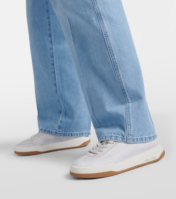 Sneakers in suede | Miu Miu
