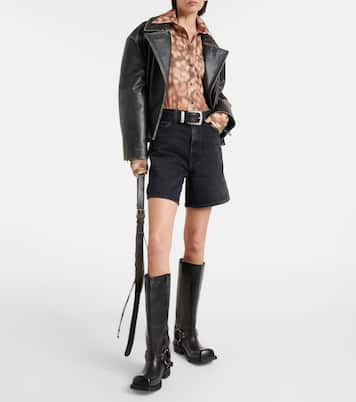 Shorts di jeans Stella a vita alta | Agolde
