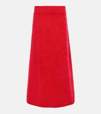 Gonna midi Asta in cashmere | Lisa Yang