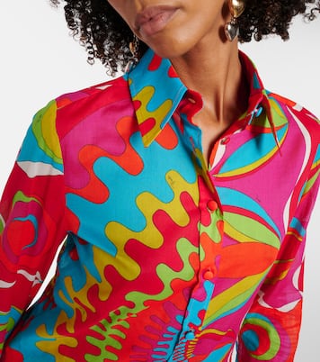 Camicia Bersaglio in cotone con stampa | Pucci