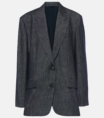 Blazer de denim | Brunello Cucinelli