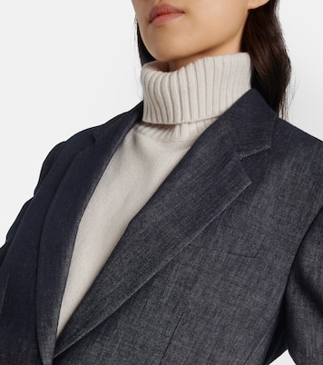 Blazer de denim | Brunello Cucinelli