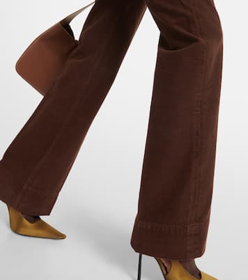 Low-Rise-Hose aus Baumwoll-Cord | Saint Laurent