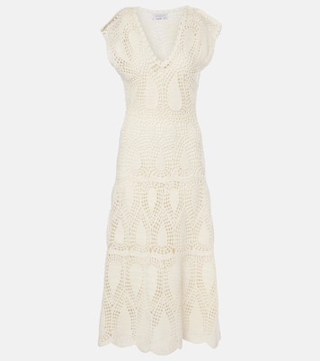 Vestido largo Waldman de lana y cachemir | Gabriela Hearst