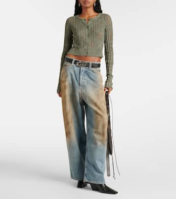 Cárdigan de mezcla de lino | Acne Studios