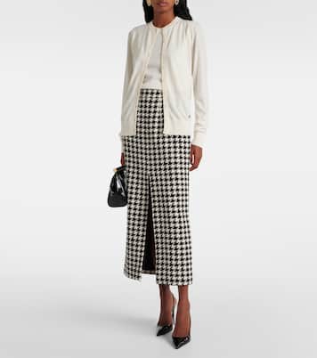 Top de cachemir y seda con DG  | Dolce&Gabbana